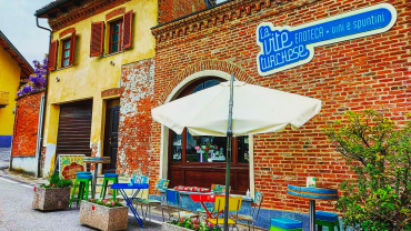 La Vite Turchese, a wine bar in Barolo, Italy.