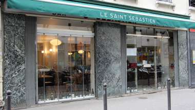 Le Saint Sebastien, a restaurant in 11th arr, Paris, France.