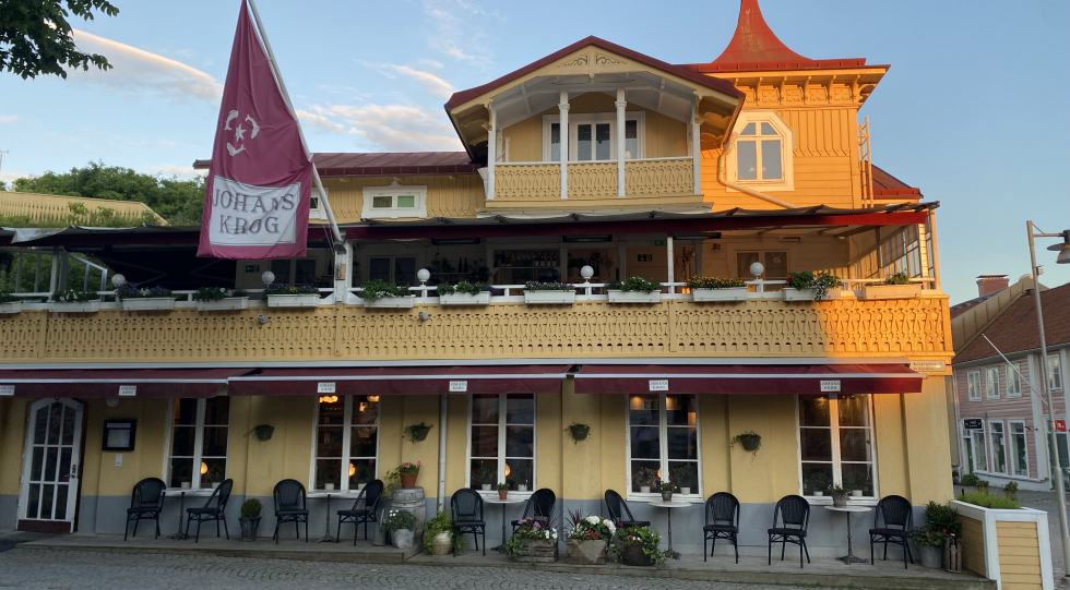 Johans Krog, a restaurant in Marstrand, Sweden.