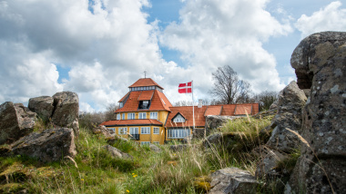Stammershalle Badehotel, a restaurant and hotel in Bornholm, Denmark.