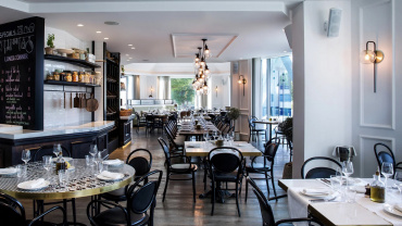 Carine Restaurant, a restaurant in Dubai, United Arab Emirates.