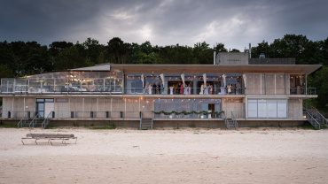 36.Line Grill restaurant, a restaurant in Jurmala, Latvia.