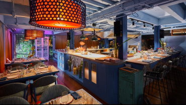 Ms. Maria and Mr. Singh, a wine bar and restaurant in Bangkok, Thailand.