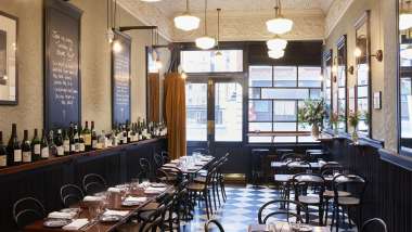 The Quality Chop House, a restaurant in London, UK.