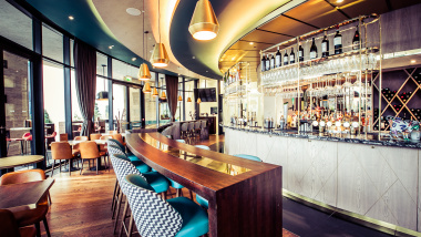 Rotunda Bar & Restaurant, a wine bar and restaurant in London, UK.