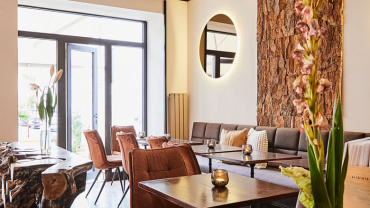 Sticks & Stones Wine Bar, a wine bar in Munich, Germany.