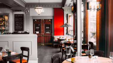 Acanto Wine Bar, a restaurant and wine bar in Chicago, USA.