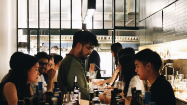 Unwined Plus, a wine bar and restaurant in Kuala Lumpur, Malaysia.