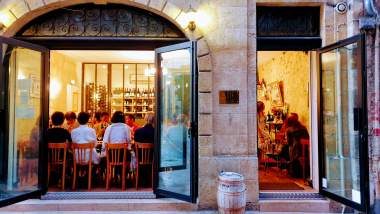 Soif, a restaurant in Bordeaux, France.
