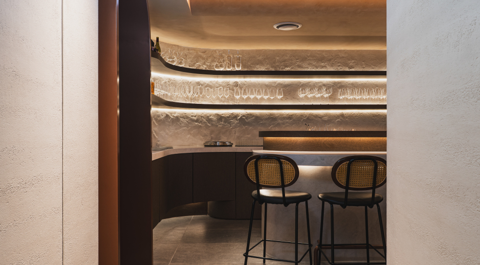 Les Copains, a wine bar in Seoul, South Korea.