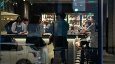 Restaurant Vinho, a restaurant in Seoul, South Korea.