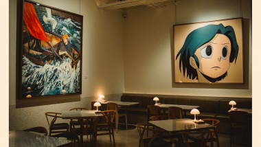 OPNNG, a wine bar in Seoul, South Korea.