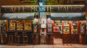 Caffè Monte Baldo, a wine bar in Verona, Italy.