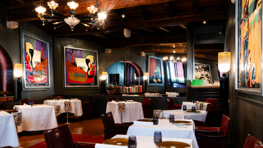 Il Desco, a restaurant in Verona, Italy.