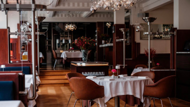 Bozar Restaurant, a restaurant in Brussels, Belgium.