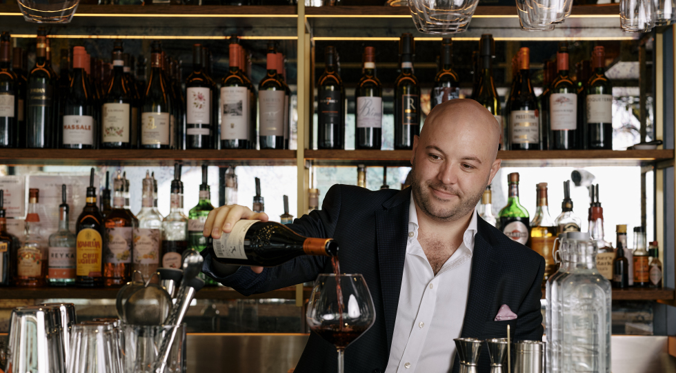 The Watchmaker, a wine bar in Jersey, UK.