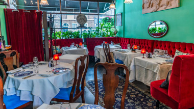 Otto’s, a restaurant in London, UK.