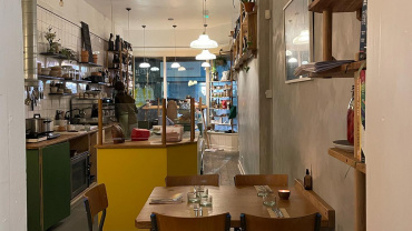Isca, a wine bar in Manchester, UK.
