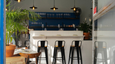 Senhor uva, a restaurant and wine bar in Lisbon, Portugal.