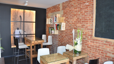 Wijnbar Dito, a wine bar in Hasselt, Belgium.