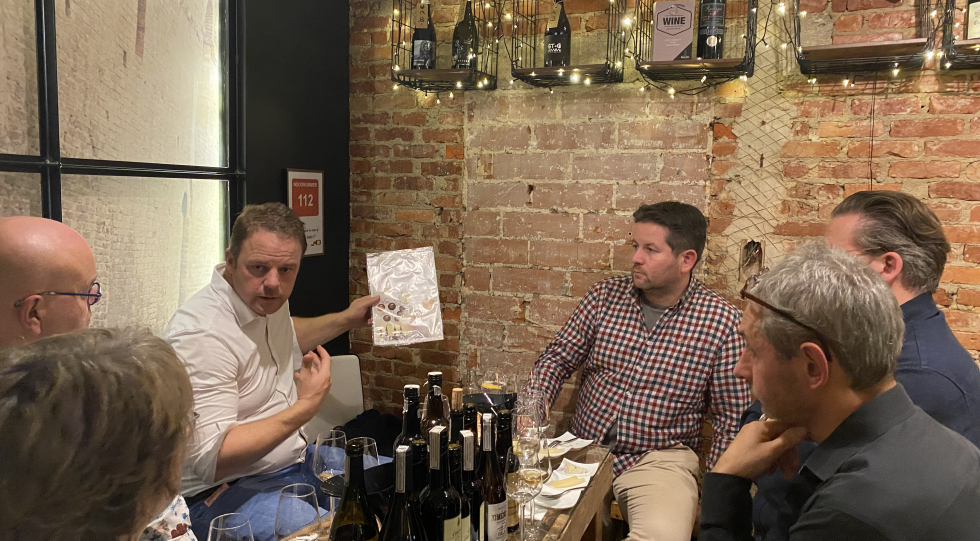 Wijnbar Dito, a wine bar in Hasselt, Belgium.