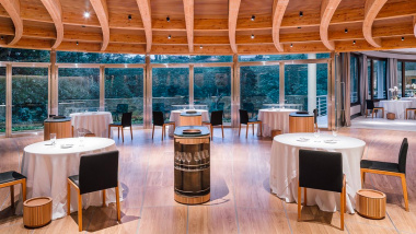Martin Berasategui, a restaurant in Lasarte, Spain.