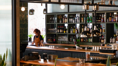 Annette bar à vin, a restaurant and wine bar in Montreal, Canada.
