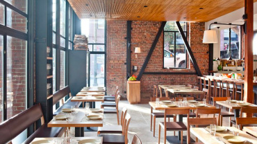 Cotogna, a restaurant in San Francisco, USA.