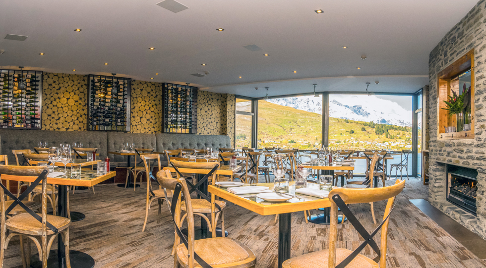 True South Dining Room, a restaurant and hotel in Queenstown, New Zealand.