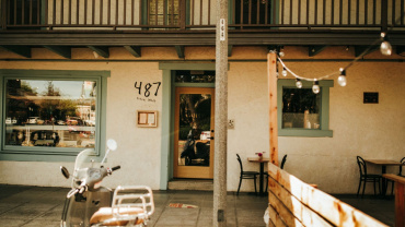 Valley Bar and Bottle, a restaurant and wine bar in Sonoma, USA.