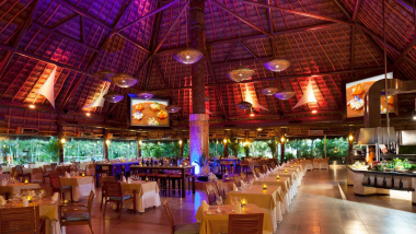 Fuentes, a restaurant in Mayan Riviera, Mexico.
