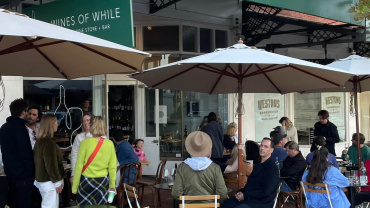 Wines of While, a wine bar in Perth, Australia.