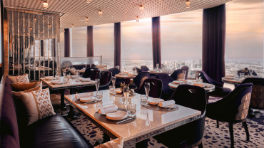 At.mosphere, a restaurant in Dubai, United Arab Emirates.