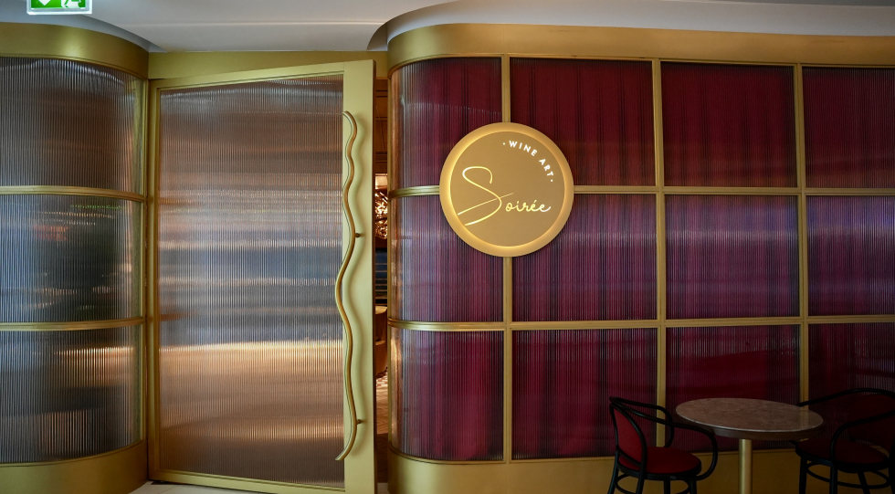 Soirée, a wine bar in Dubai, United Arab Emirates.