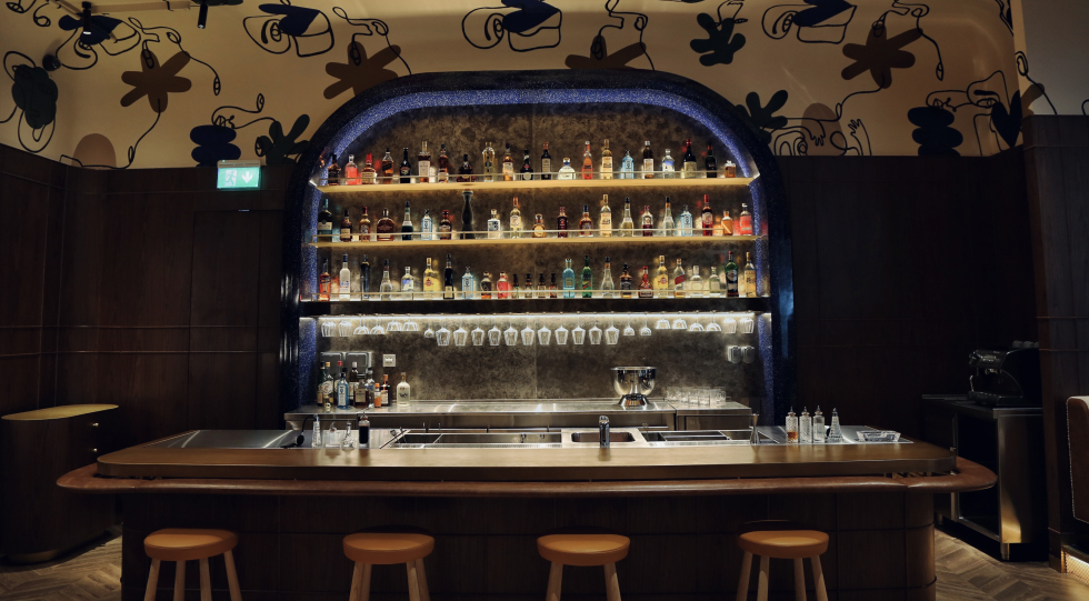 Soirée, a wine bar in Dubai, United Arab Emirates.