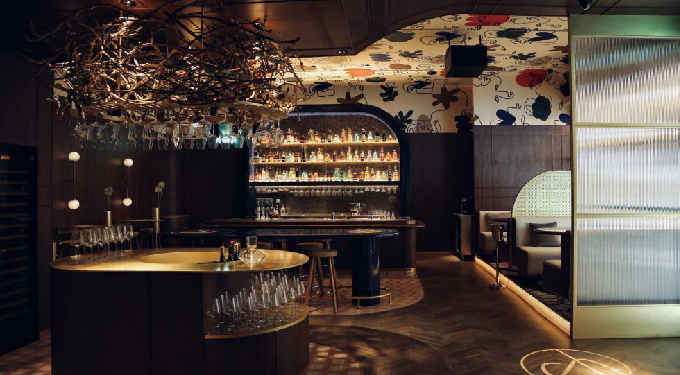 Soirée, a wine bar in Dubai, United Arab Emirates.