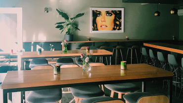 Cadet Wine & Beer Bar, a wine bar in Napa, USA.