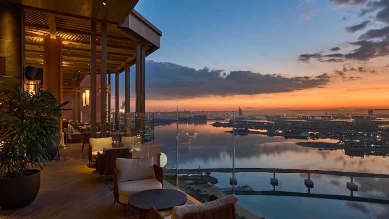 Nobu Dubai, a restaurant in Dubai, United Arab Emirates.