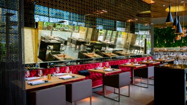 99 Sushi Bar, a restaurant in Abu Dhabi, United Arab Emirates.