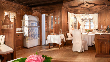 Anna Stuben Restaurant - Hotel Gardena, a restaurant and hotel in Ortisei, Italy.