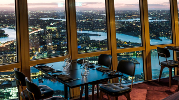 Infinity at Sydney Tower, a restaurant in Sydney, Australia.
