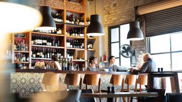 Kipling's Garage Bar, a restaurant and wine bar in Sydney, Australia.