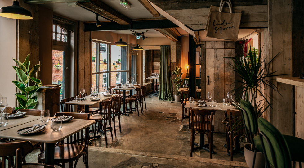 Linden Stores, a restaurant and wine bar in Knutsford, UK.