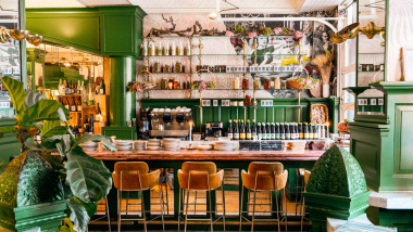 Good Funk, a wine bar in Chicago, USA.