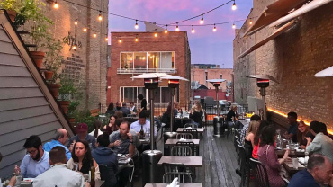 Taxim, a restaurant in Chicago, USA.