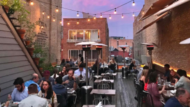 Taxim, a restaurant in Chicago, USA.