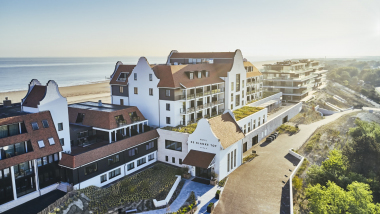 Hotel de Blanke Top, a hotel, restaurant and wine bar in Cadzand, Netherlands.
