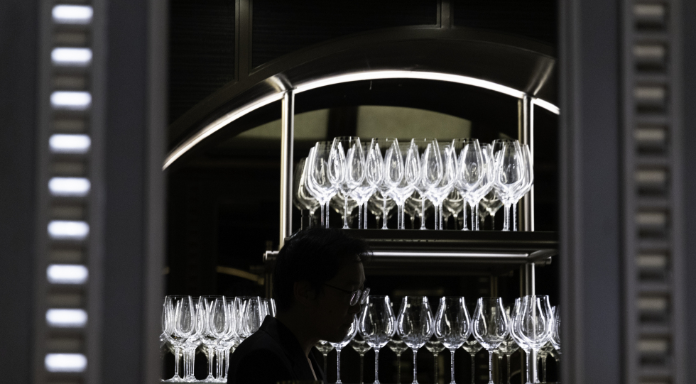 Wine Aspect, a wine bar in Bangkok, Thailand.