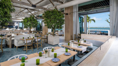 Amara at Paraiso, a restaurant in Miami, USA.