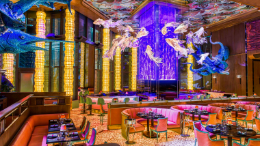 Sexy Fish, a restaurant in Miami, USA.